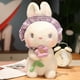 thumbnail image 1 of 30-70cm Cute Bunny Doll Flower Rabbit Plush Toy Stuffed Animal Plushie Toy Nice Gift Kawaii Plush Toys for Children Girls PillowOrange70cm Deng Xun unisex, 1 of 2