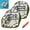 Green 2PCS, variant on 3-in-1 Inflatable Pool Lounge Chair, Adult Water Sofa Float with Cup Holder Heavy Duty Beach Accessories Outdoor Games for Parties Summer Vacation