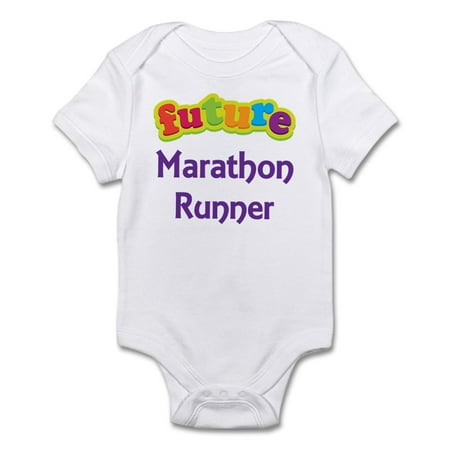 

CafePress - Future Marathon Runner Infant Bodysuit - Baby Light Bodysuit