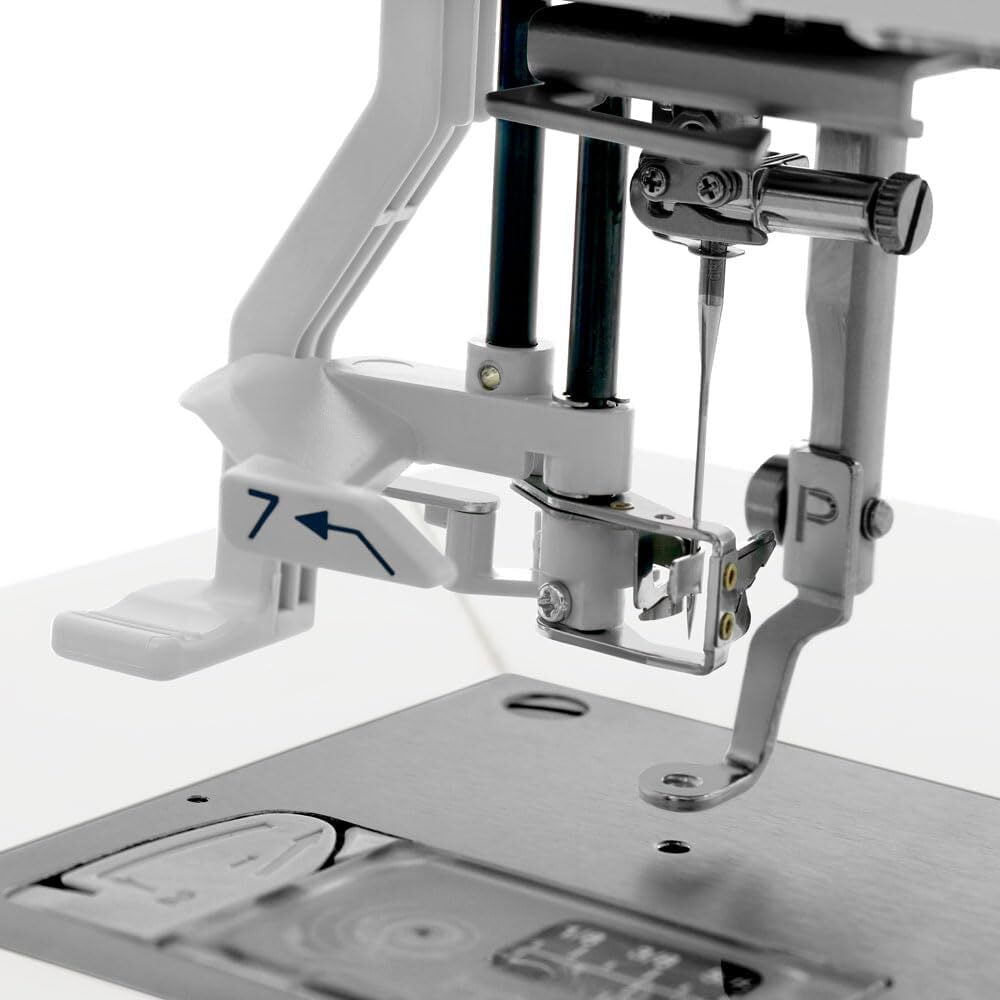 Janome Memory Craft 550e LE Embroidery Machine Bundle - Includes Genuine 5-Spool Thread Stand + Janome RE10B 3.9" x 1.6" Embroidery Hoop