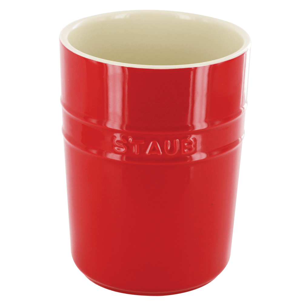 Staub Ceramic Utensil Holder Cherry