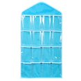 thumbnail image 1 of 16 Pocket Clear Over Door Hanging Bag  Shoe Rack Hanger  Underwear Bra Socks Closet Storage Organizer, 1 of 6