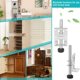 thumbnail image 4 of Juego de Patas Ajustables para Muebles de 8 Piezas, Patas Niveladoras para Muebles de Servicio Pesado de, 4 of 7