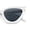 White Frame - Black Frame, variant on SA106 Womens Rich Gilded Age Opulent Gothic Cat Eye Plastic Fashion Sunglasses Black Frame - Black Lens