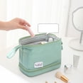 thumbnail image 4 of Elegant Sweet Storage Cases Letter For Women Large-capacity Toiletries Organizer Waterproof Makeup Bag Korean Storage Bag Travel Cloud Cosmetic Bag PINK M, 4 of 8