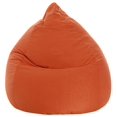 thumbnail image 1 of Gouchee Home Easy Collection Contemporary Polyester Microfiber Upholstered Bean Bag Chair Orange, 1 of 7