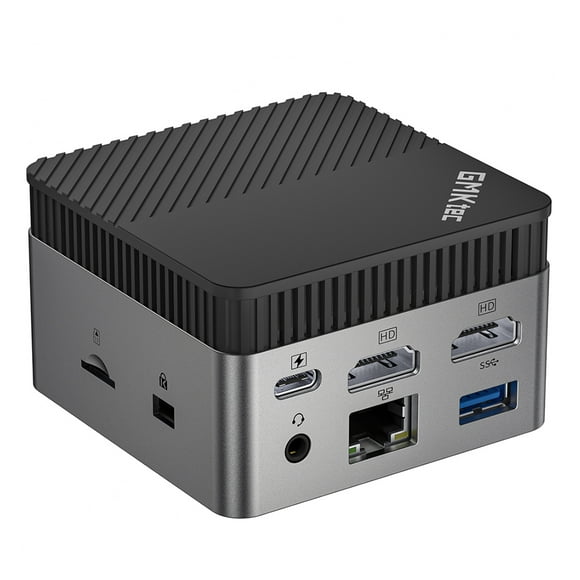 GMK NucBox KB5 Mini PC Intel 11th Jasper Lake N5105 Processor Intel UHD Graphics GPU 8GB+256GB Memory Multiple Ports US Plug