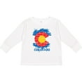 thumbnail image 3 of Inktastic Graffiti Colorado State Flag Boys or Girls Long Sleeve Toddler T-Shirt, 3 of 5