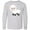AC-Heather Grey, variant on Inktastic Cute White Lamb Long Sleeve Youth T-Shirt