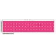 thumbnail image 3 of Ambesonne Retro Fabric by the Yard Upholstery, Rings with Dots Pattern Art, 10 Yards, Magenta and Pale Salmon, 3 of 5