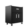 thumbnail image 4 of Fortress Textured Metal 31.5" Garage Mobile Cabinet with 1 Full Extension Drawer and 2 Adjustable Shelves y, 4 of 11