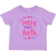 thumbnail image 3 of Inktastic Sassy Since Birth, Sassy, Sassy Girl, Arrow, Hearts Girls Toddler T-Shirt, 3 of 5
