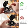 thumbnail image 2 of LOVEVER Disposable Mini Paper Coffee Filter for  1.0 2.0 K Cup (100 Pack), 2 of 6