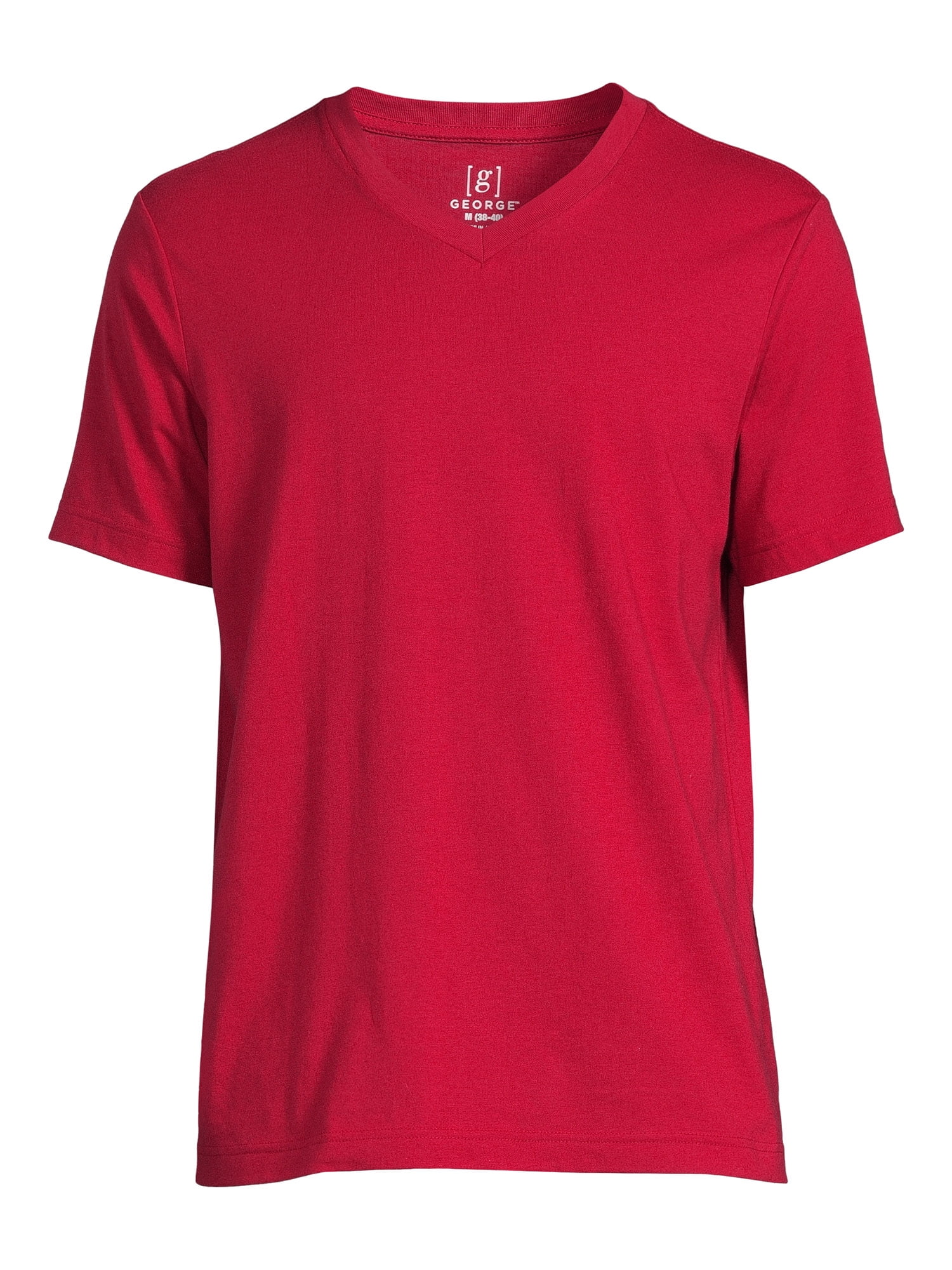George Men's Short Sleeve V-Neck Tee