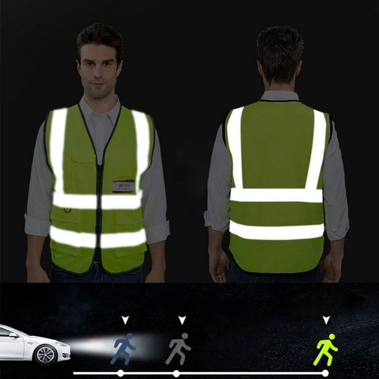 Amazon.com: Custom Safety Vest for Men High Visibility
