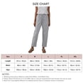 thumbnail image 2 of Pantalones Casuales Para Mujer, Color Sólido, Piernas Sueltas, Cintura Elástica, Cómodos, Ligeros, Pantalones Con Cordón Para Yoga ANGGREK No, 2 of 4