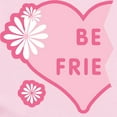 thumbnail image 2 of CafePress - Pink Best Friends Heart Left Infant Bodysuit - Baby Light Bodysuit, Size Newborn - 24 Months, 2 of 4