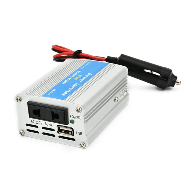 Inversor Transformador de Converter de potencia de coche portátil 200 W DC 12V a CA 220V con cargado Tomshoo Inversor