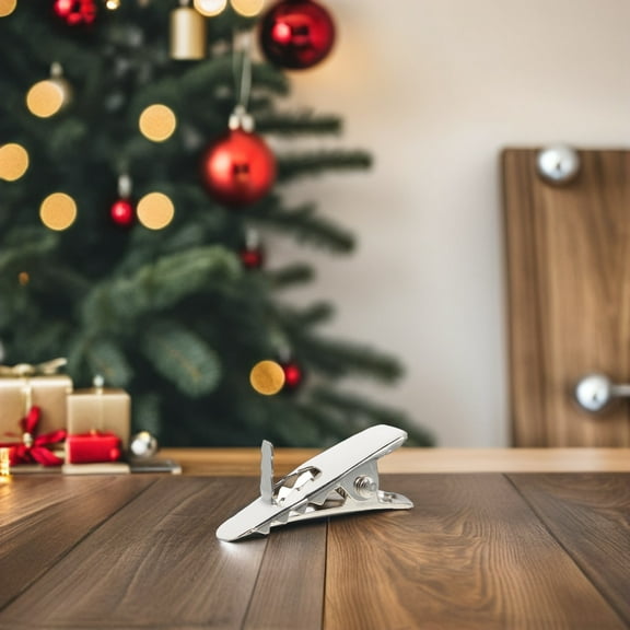 IMIKEYA Xmas Tree Ornament Clips Sturdy Iron Materials Easy Installation 100Pcs