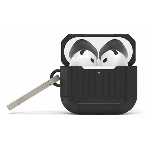 Funda Para AirPods 4 Puregear Dualtek 2 Uso Rudo Certificada Negro Dualtek 2
