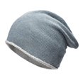 thumbnail image 2 of Up To $10 Baseball Caps Blue Confinement Hat All-match Hedging Cap Plus Velvet Warm Cold Hat Knitted Pile Hat, 2 of 5