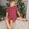 thumbnail image 4 of Balery German Shepherd Dog Conjunto de Pijama Infantil de Manga Corta con Estampado – Ropa de Dormir de Algodón Suave-Small, 4 of 6