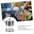 thumbnail image 4 of Stainless Steel Single Fire Stove, Rustproof Hot Pot Stove with Lid for Home, 4 of 7
