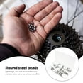 thumbnail image 2 of PBPBOX 510Pcs Round Stainless Steel Bearing Beads Strong Rust Resistant for Machine Bearing Applications, 2 of 5