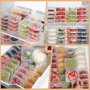 Reusable Snack Containers with Lids 5Pcs,New Snack Containers,Snackle Box Container Portion Control,Snack Pack Containers,Double Compartment Snack Containers for On-the-Go Meals and Camping