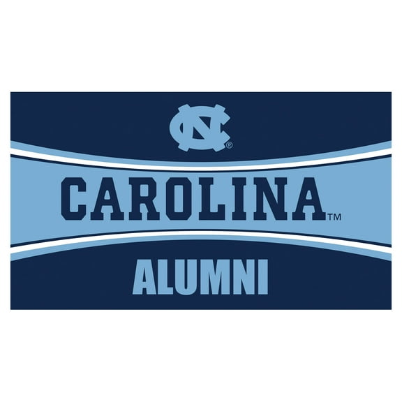 North Carolina Tar Heels 28" x 16" Alumni Trapper Door Mat