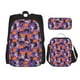 thumbnail image 1 of Balery Halloween Black Cats Mochila Escolar 3 en 1 para Niños - Mochila Resistente con Lonchera Térmica y Estuche - Mochila Escolar para Niños y Niñas, 1 of 7