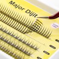thumbnail image 3 of Labymos Major Dijit False Eyelashes Clusters 5 Rows Mixed Segement Design Lightweight Natural DIY Makeup Eyelash Extension, 3 of 7