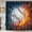 Grey White, variant on Sports Shower Curtain, Baseball on Fire and Water Flame Splashing Lightning Abstract Art, 72 x 72 Inches Polyester Fabric Mens Boys Teen Bathroom Decor Set with 12 Hooks