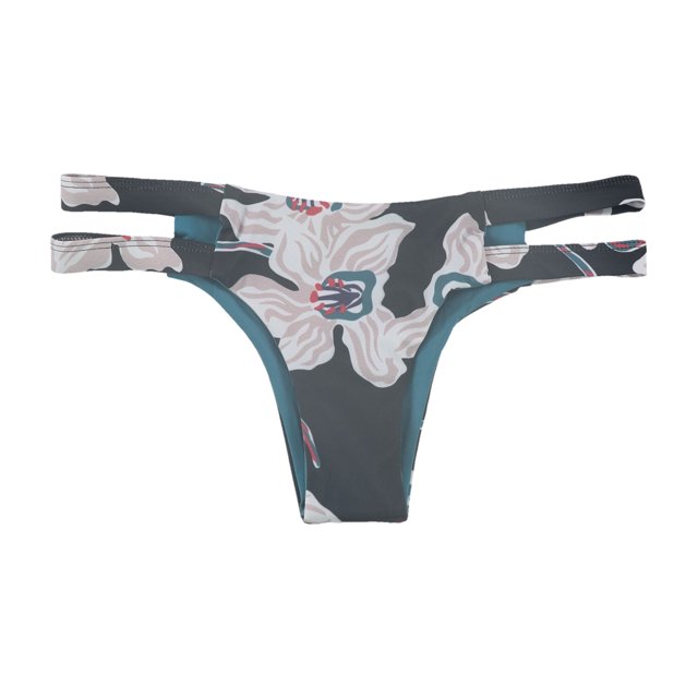 Tavik Bas de Bikini à Pattes Latérales Chloe pour Femmes, Noir, Petit
