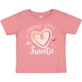 thumbnail image 3 of Inktastic Daddy's Little Sweetie with Pink Heart Cookie Boys or Girls Baby T-Shirt, 3 of 5