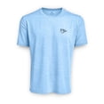 thumbnail image 3 of SCALES Sea Sick Active Performance Short Sleeve Powder Blue Heather, XLarge, 3 of 3