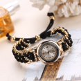 thumbnail image 2 of Women Knitting Rope Chain Winding Analog Quartz Movement Wrist Watch Fashionable Simple Style Quartz Wristwatch Reloj Mujer Red_7, 2 of 7