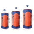 thumbnail image 2 of FNNMNNR Compression Sack Sleeping Bag Stuff Sack Waterproof Ultralight Gear Camping Saving Space Bag Storage Backpacking Hiking Out K0Y5, 2 of 9