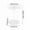 White, variant on Weloille 360° Rotating Eyeglass Display Stand 1 Pc, Stable Base Transparent Desktop Rack, Space-Saving Multi-Position Glasses Organizer for Home Counter Optical Store Retail Showroom
