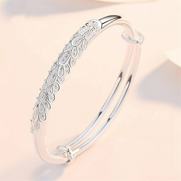 Silver bracelet for women online sale
