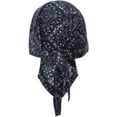 thumbnail image 5 of Navy Square Paisley Doo Rag - Single Piece, 5 of 6