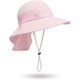 thumbnail image 5 of Sombrero para el sol de verano para niños y niñas, con protección UPF 50+, ala ancha, cuello y solapa, ideal para jugar en la playa, de 3 a 24 meses, 5 of 6