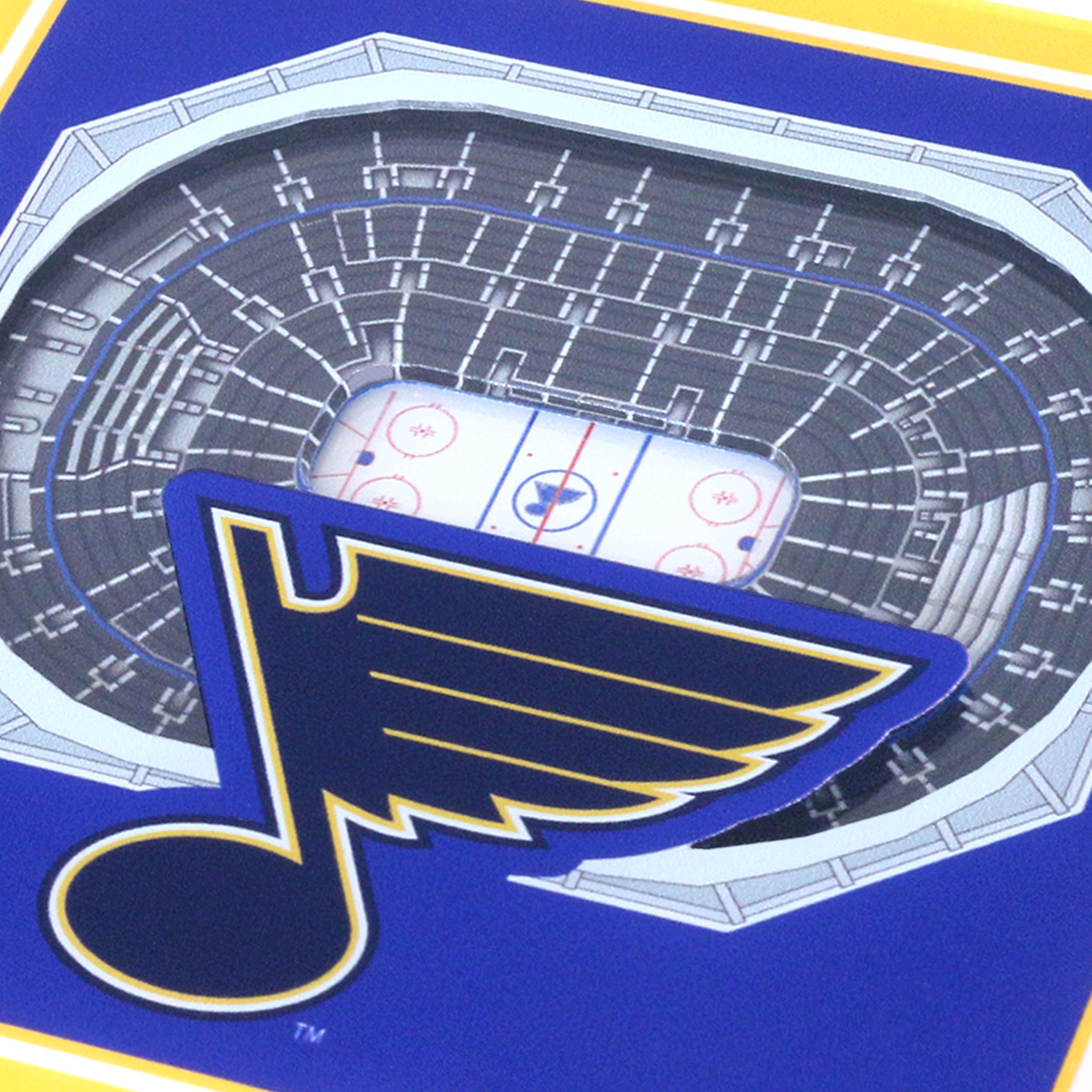 YouTheFan NHL St. Louis Blues Stadiumview Cribbage