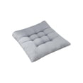 thumbnail image 2 of Seat Cushion for office Chair, office Chair Seat Cushion, Computer Chair Cushion, Brushed Fabric, Thick Fill, Silver Gray, Tie Straps, 1 Pc, 2 of 7