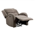 thumbnail image 5 of OakvillePark Talbot Chenille Fabric Upholstered Power Reclining Chair, Brown, 5 of 7