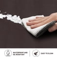 thumbnail image 3 of Xmushyra Kitchen Mat for Floor, Cushioned Anti Fatigue Brown Kitchen Mat, Non Slip Waterproof Foam Comfort Mat, Easy Clean Floor Mat for Kitchen, Sink & Laundry, 17" x 47", 3 of 8