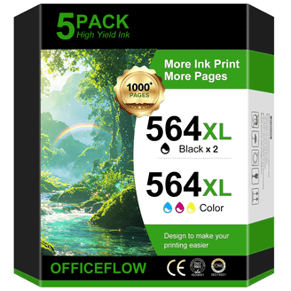 Halofox 934XL 935XL Ink Cartridge, Black, Cyan, Magenta, Yellow