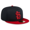 thumbnail image 3 of Men's New Era  Navy St. Louis Cardinals 2025 Batting Practice 59FIFTY Fitted Hat, 3 of 6