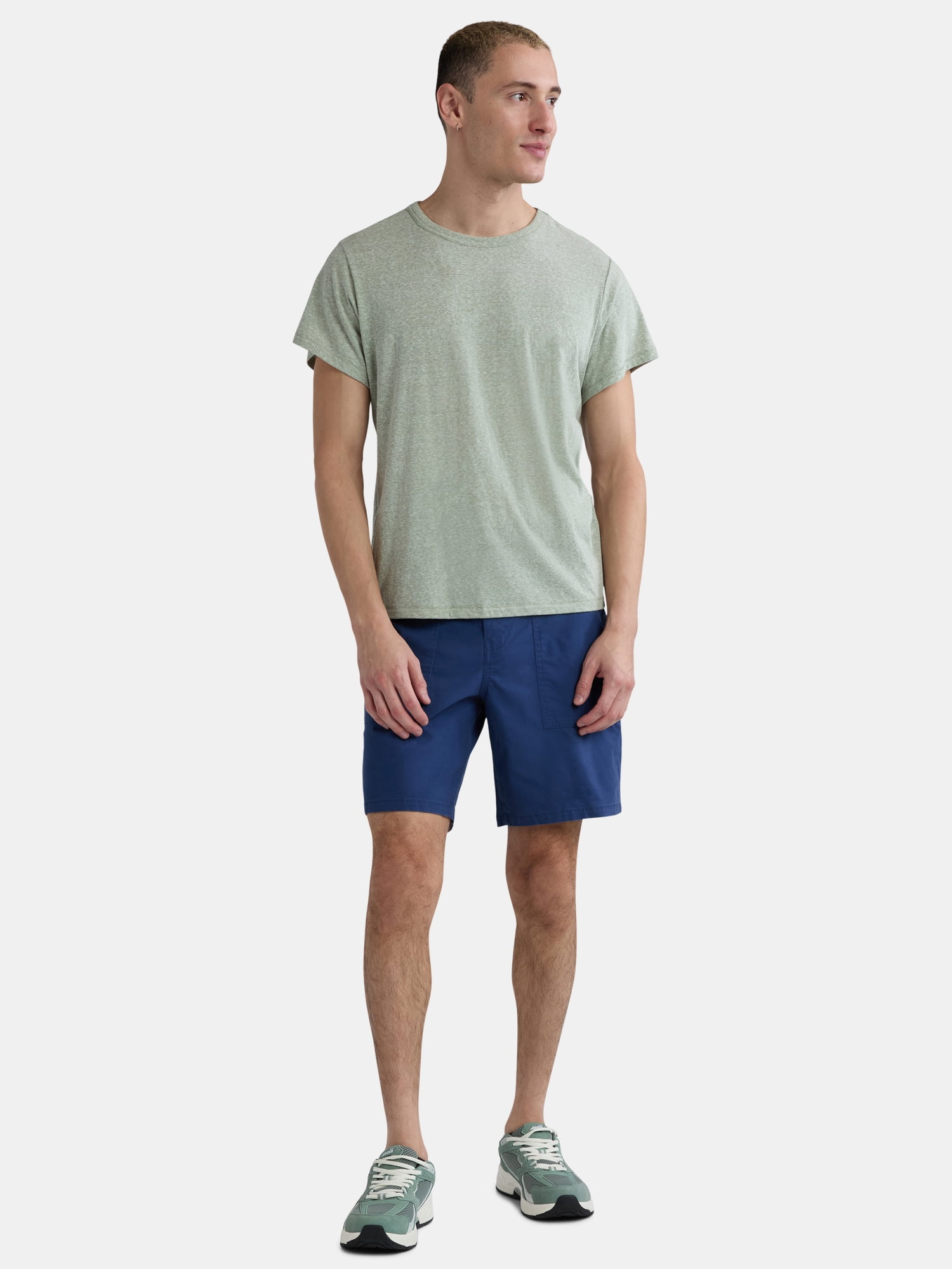 George Men's and Big Men's Utility Shorts, 8" Inseam, Sizes 30-46