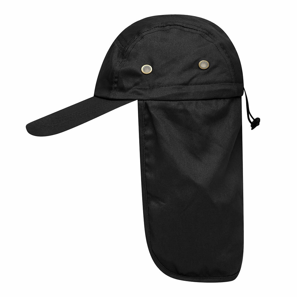 Fishing Cap With Ear Neck Flap Cover Adjustable Waterproof Sunshade